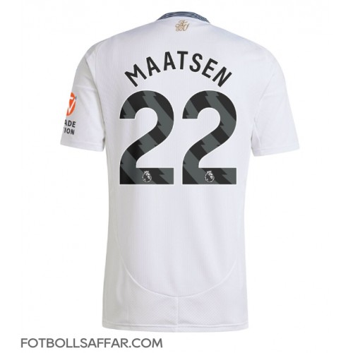 Aston Villa Ian Maatsen #22 Bortatröja 2024-25 Kortärmad